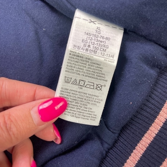 Gap Kids Star Bomber Jacket Size‎ XL Regular - Picture 7 of 11